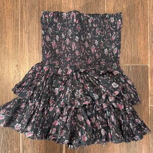 Isabel  Marant -NAOMI SKIRT
naomi skirt in printed smocked cotton voile